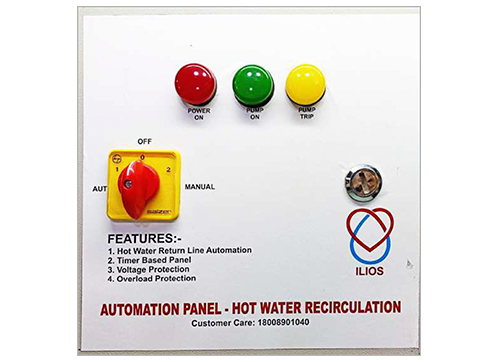 Hot Water Recirculation Control Panel